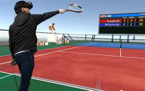 vr tennis games  virtual reality rental