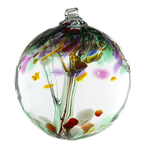 6 Blown Glass Remembrance Ornament