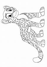 Cheetah Coloring Pages Cartoon Parentune Worksheets sketch template