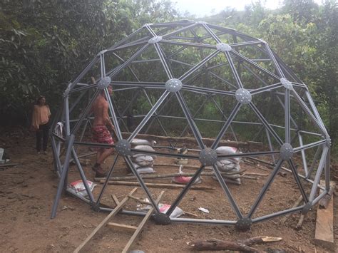 roofing material options   geodesic dome   wet dry tropics straw bale house forum