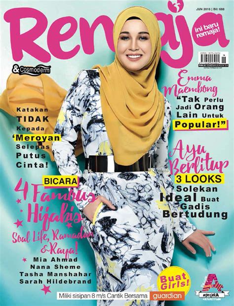 12 Muka Depan Cover Majalah Remaja Sepanjang Tahun 2016 Selongkar10