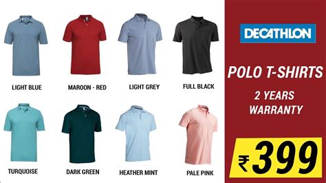 rs polo  shirt decathlon  shirt review worth   money yrs warranty  colors
