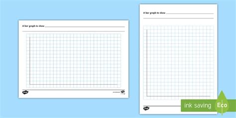 blank bar graph printable graph paper  grid math