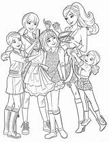 Barbie Pages Coloring Colouring Sisters Her Friends Family Sheets Little Para Ken Kids Print Princess Colorir Desenhos Ballerina Infantis Color sketch template