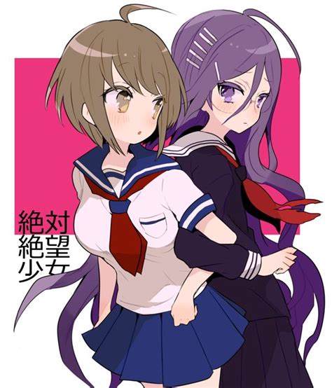 Komaru And Touko Danganronpa Another Episode Ultra