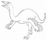 Ornithomimus Deviantart sketch template