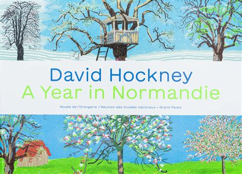 david hockney  year  normandie peinture fraiche