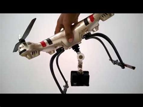 diy gravity based single axis gimbal  drones  quadcopter simple  cheapest youtube