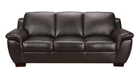 black full italian leather classic pc sofa set wwooden legs