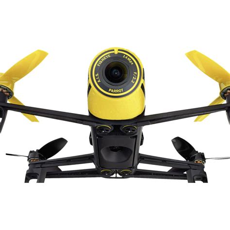 parrot bebop skycontroller yellow quadcopter rtf including camera  gps rapid