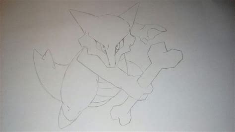 marowak drawing pokemon amino