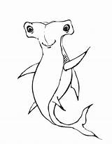 Sharks Homepagina sketch template