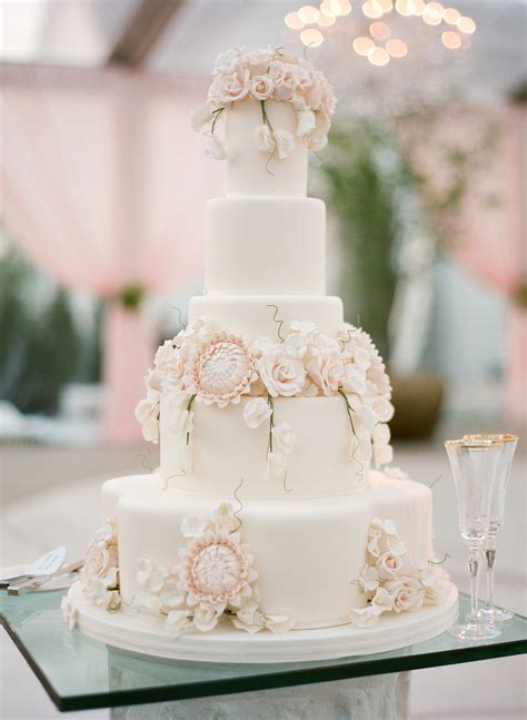 beautiful naked wedding cake ideas martha stewart weddings