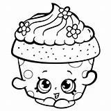Infantis Cupcake Desenho sketch template