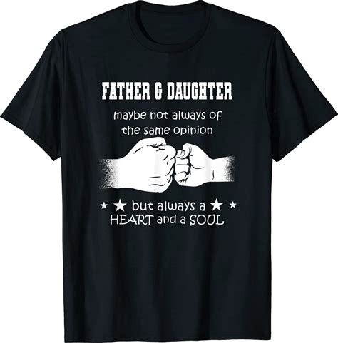Best Dad Father And Best Daughter T Shirt Clothing