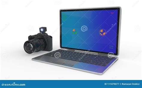 operating  camera screen   computer issue  rendering stock image image  issues