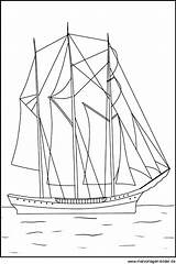 Segelboot Malvorlage Malvorlagen Segelschiff Ausmalen Segelschiffe Ausmalbilder Kinder Schiff Datei sketch template