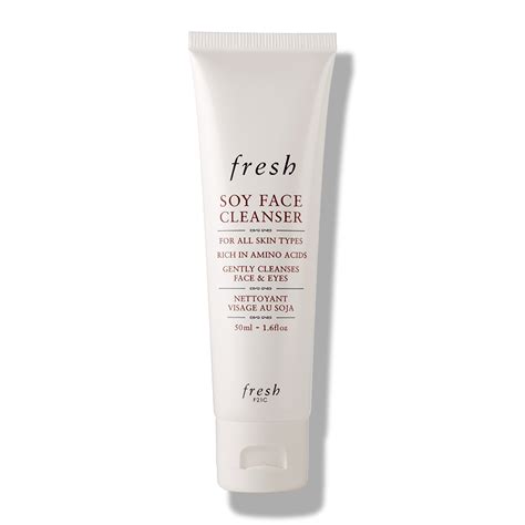 fresh soy face cleanser   skin types fresh