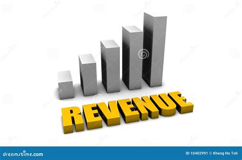 revenue stock illustration illustration  profit increase