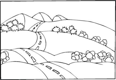 landscape coloring pages landscape coloring pages coloring
