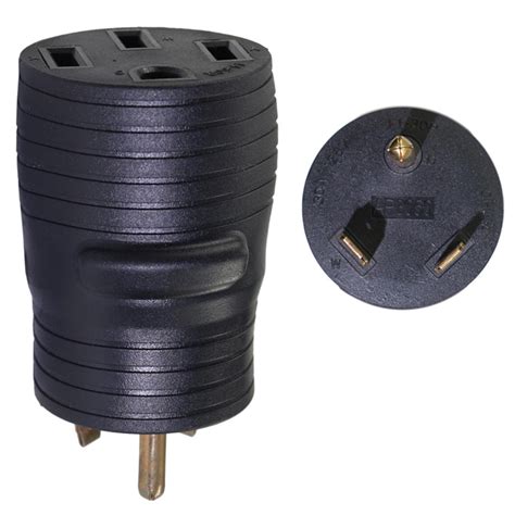 rv electrical adapter  male   amp female connector plug camper motorhome sale banggoodcom