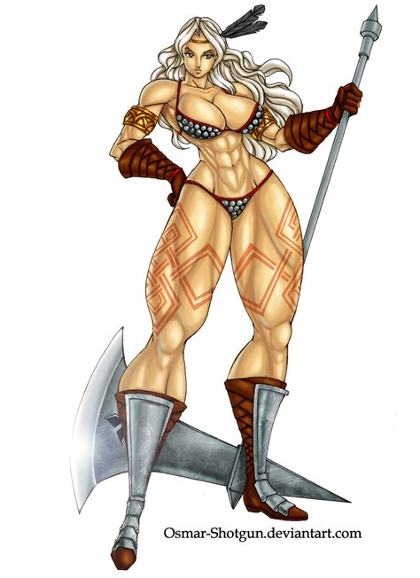 Amazon Dragon S Crown By Osmar Shotgun On Deviantart