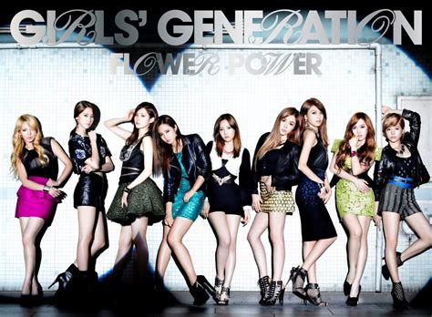 Snsd Girls Generation Flower Power Wallpaper Hot Sexy Beauty