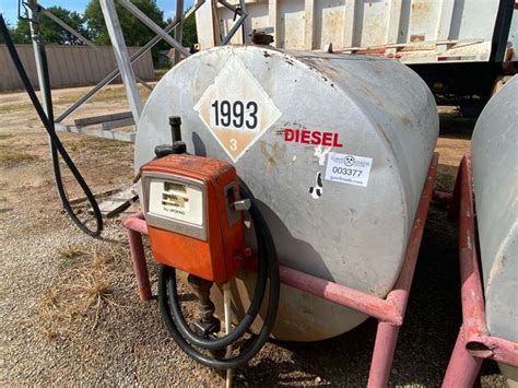 diesel fuel tank pump gavel roads  auctions