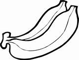 Bananen Zwei sketch template