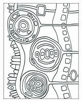 Hundertwasser Pukhraj Marwaha sketch template
