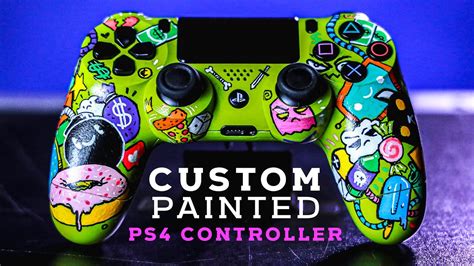 custom painted ps controller youtube