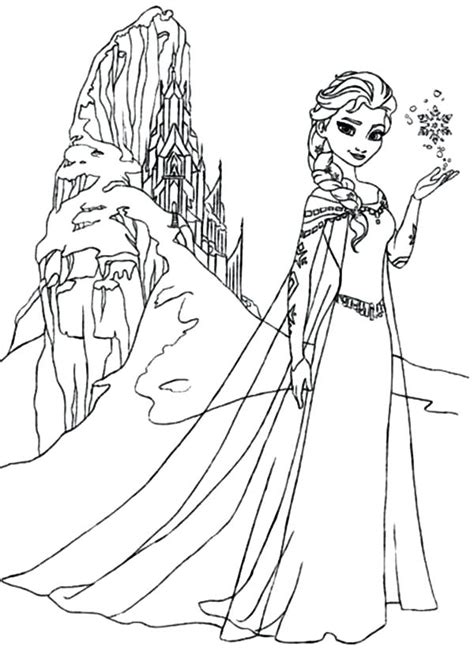 printable castle coloring pages