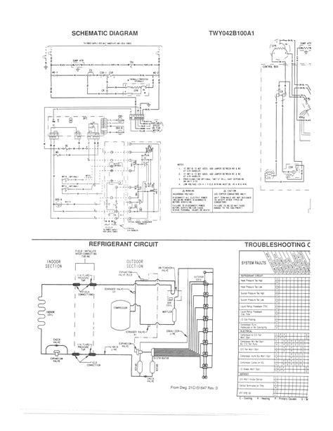 trane ycd  wiring diagram  wiring diagram sample