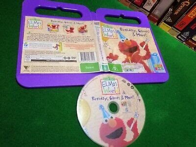 sesame street elmos world birthdays games  abc  kids dvd reg  ebay