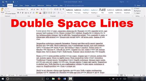 remove double spacing  lines  word document asoghost