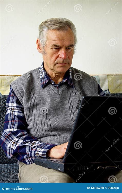 senior retired man stock photo image   adult