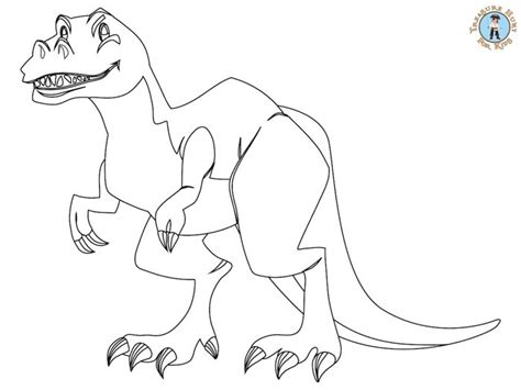 dinosaur coloring page  printables treasure hunt  kids