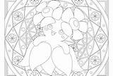 Pokemon Bellossom Coloring Go Windingpathsart sketch template