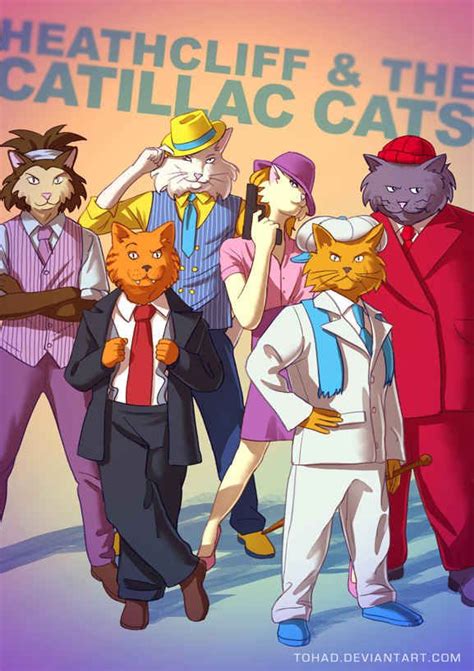 Heathcliff And The Catillac Cats Cute Characters