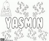 Yasmin Ethan Tomas Yulian Colorir Bambino Talen Vele Malvorlagen Namen Nomes Menino Alfabeto Jungennamen Arabische Idiomas Vielen Arabo Vários Nomi sketch template