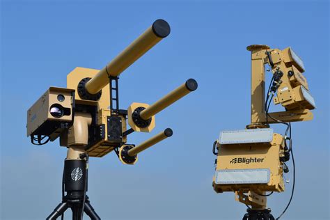 anti uav defence system auds unveiled  trio  british technology companies blighter