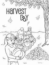 Coloring Pages Harvest Orchard Color Printable Getcolorings Successful Print sketch template