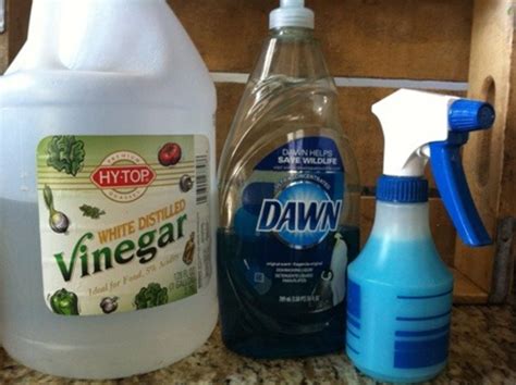 vinegar cleaning solution  white vinegar  distilled white vinegar