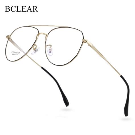 bclear fashion brand design literary retro eyeglass frames men women