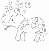 Coloring Elephant Circus Bubbles Unicycle Pages Making Getcolorings Ride Getdrawings sketch template
