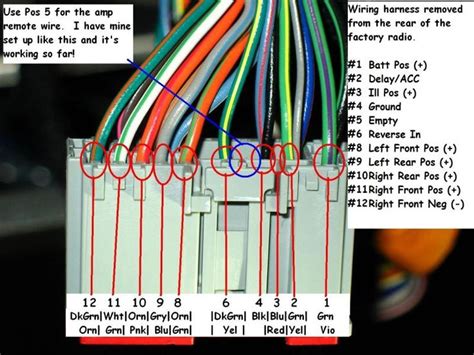 ford  radio wiring diagram thingsfromthestoragebin