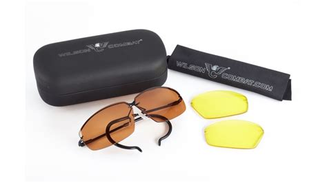 Wilson Combat Decot Revel Shooting Glasses With Case 5 Star Rating