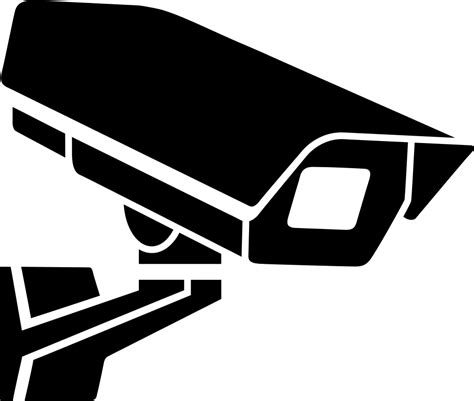 hd surveillance camera svg png icon   cctv camera logo png transparent