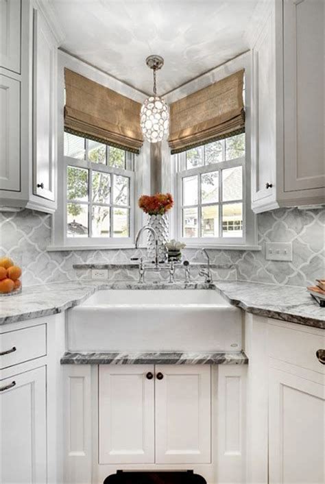 luxury  small corner kitchen sink designs homemydesign