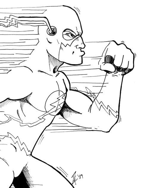 flash coloring pages coloring home